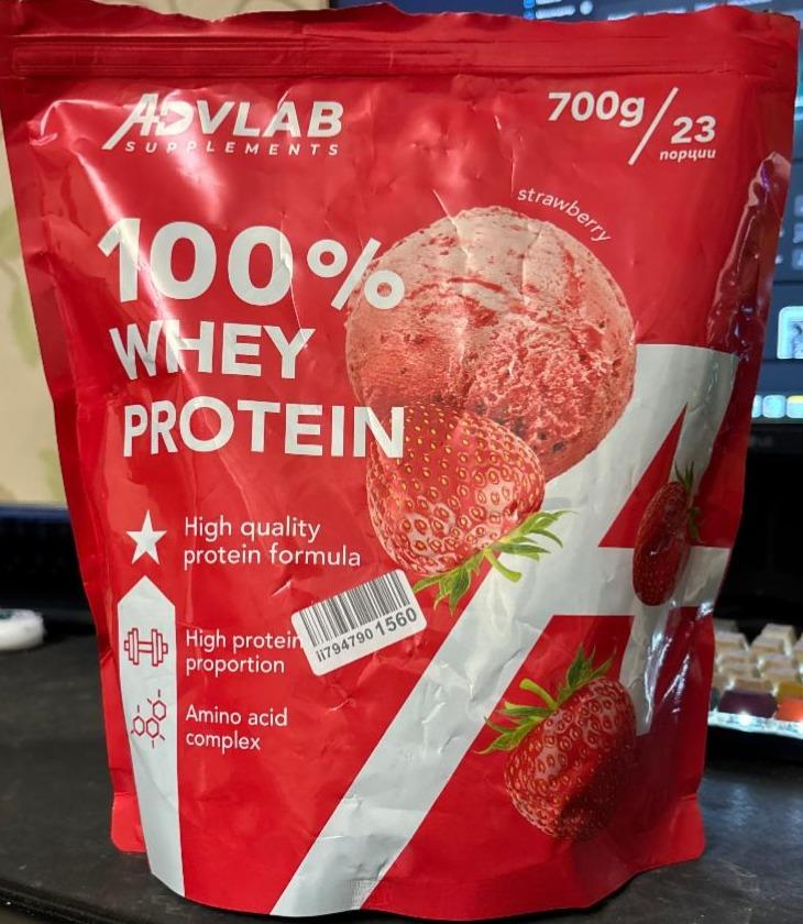 Фото - 100% whey protein Advlab