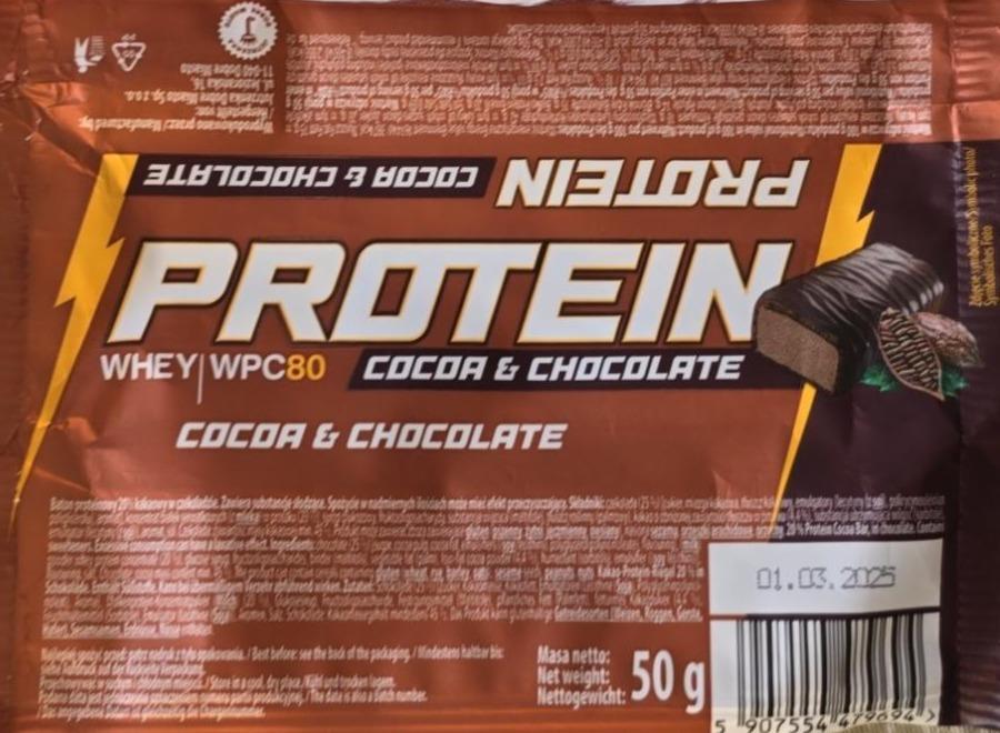 Фото - PROTEIN cocoa&chocolate Whey WPC80