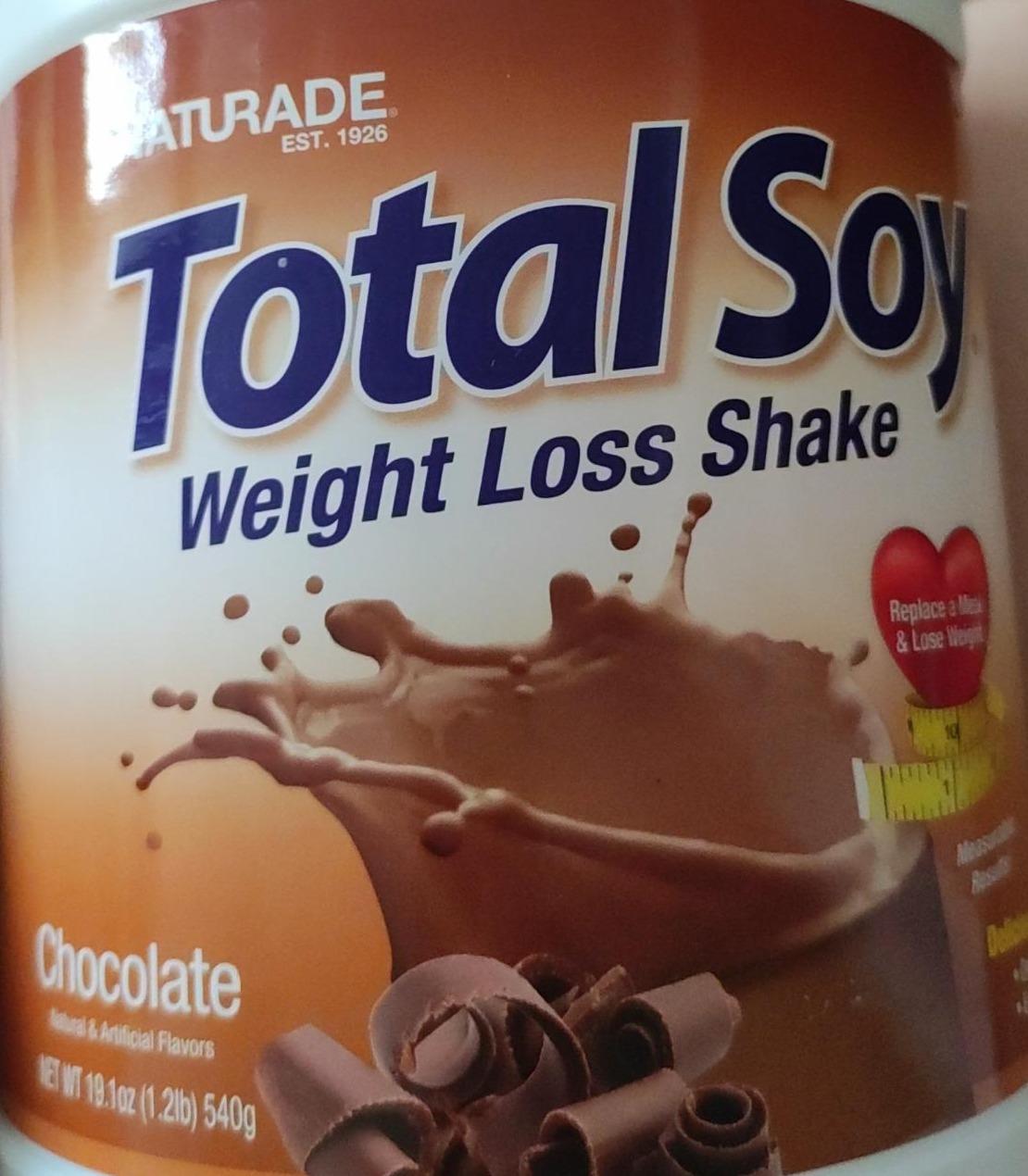 Фото - Total Soy weight loss shake chocolate Naturade