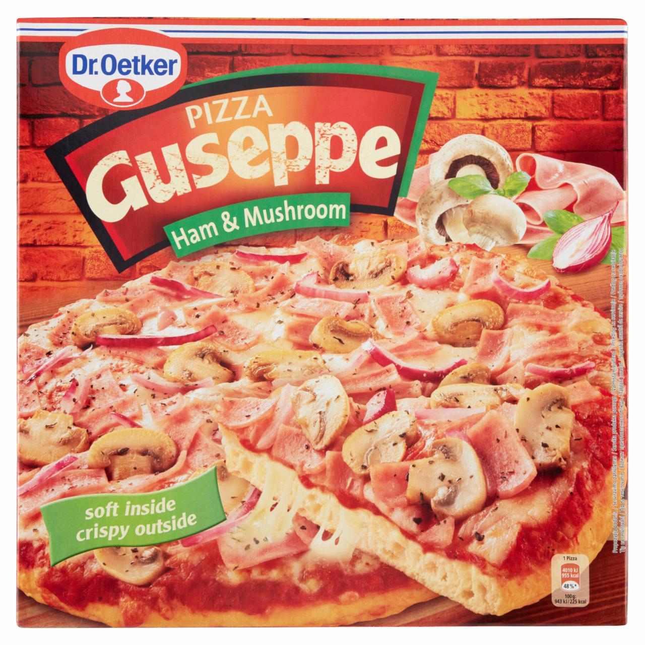 Фото - Пицца с ветчиной и грибами Pizza Guseppe Dr. Oetker