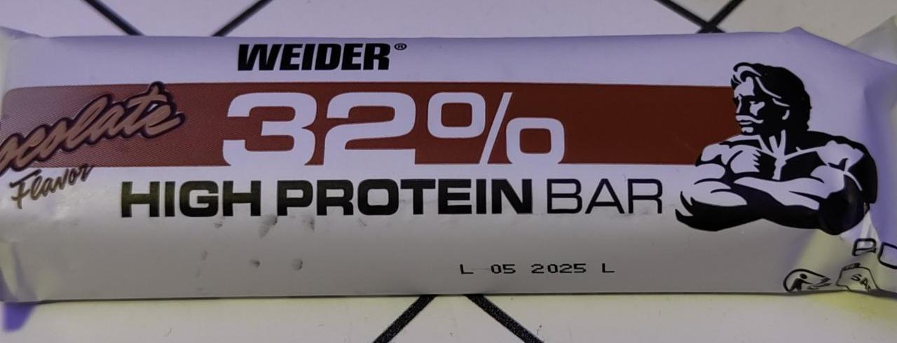 Фото - High protein bar chocolate flavour Weider