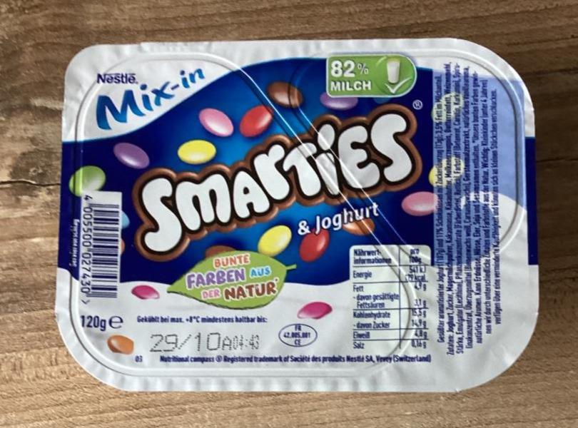 Фото - Mix-in Smarties&Joghurt Nestlé