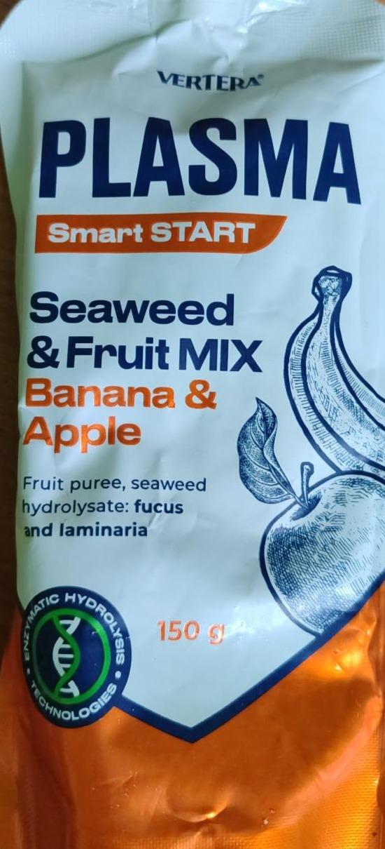 Фото - Plasma smart start seaweed & fruit mix banana & apple Vertera