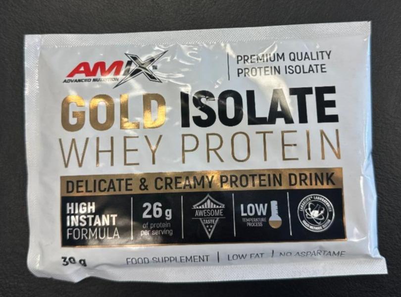 Фото - Gold Isolate whey protein Amix