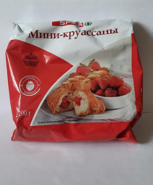 Фото - Мини-круассаны c клубничной начинкой Spar