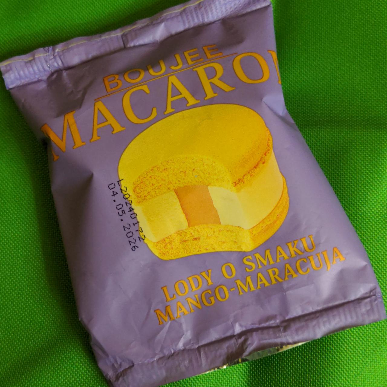 Фото - Lody o smaku mango-maracuja macaron Boujee