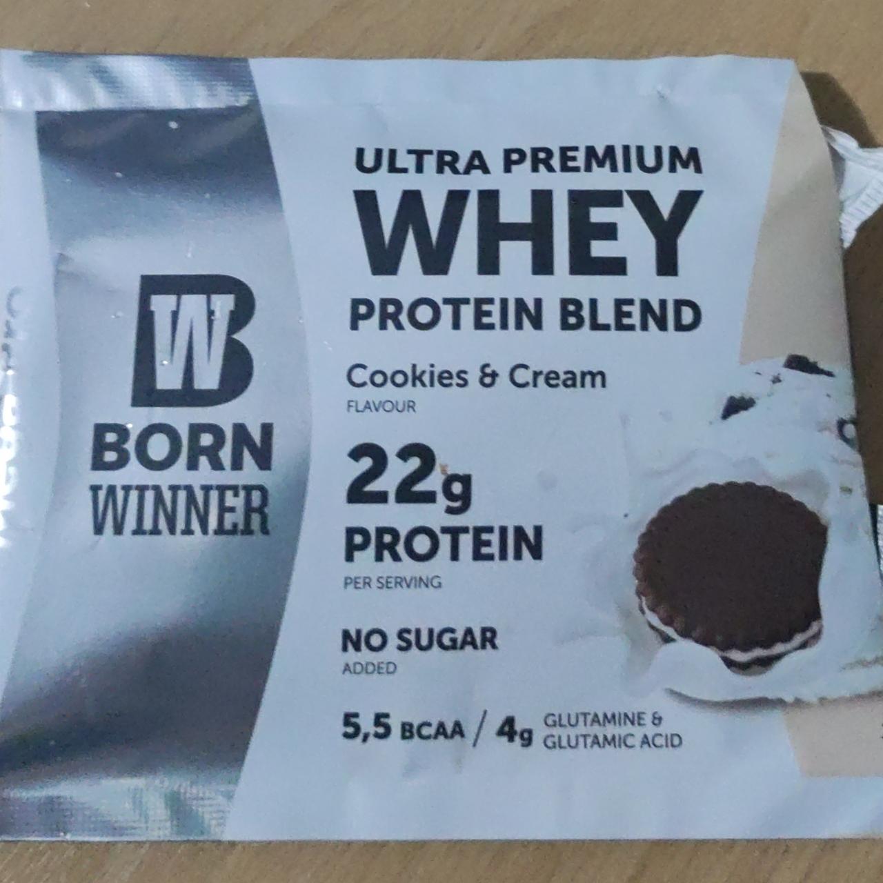 Фото - Ultra premium whey protein blend Cookies&Cream Born winner