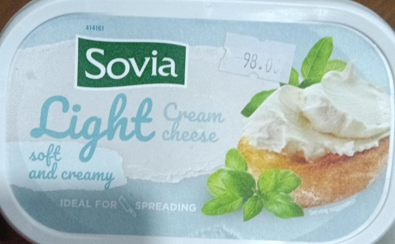 Фото - Light cream cheese Sovia