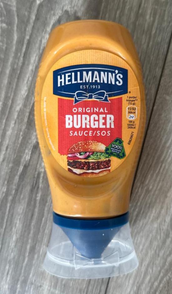 Фото - Соус для бургеров Burger Sauce Hellmann's