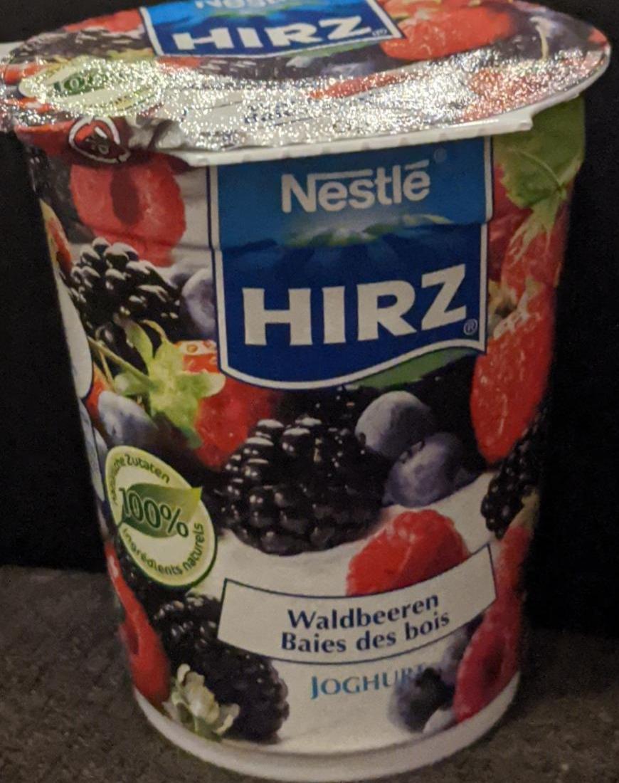 Фото - Joghurt waldbeeren baies des bois Hirz Nestlé