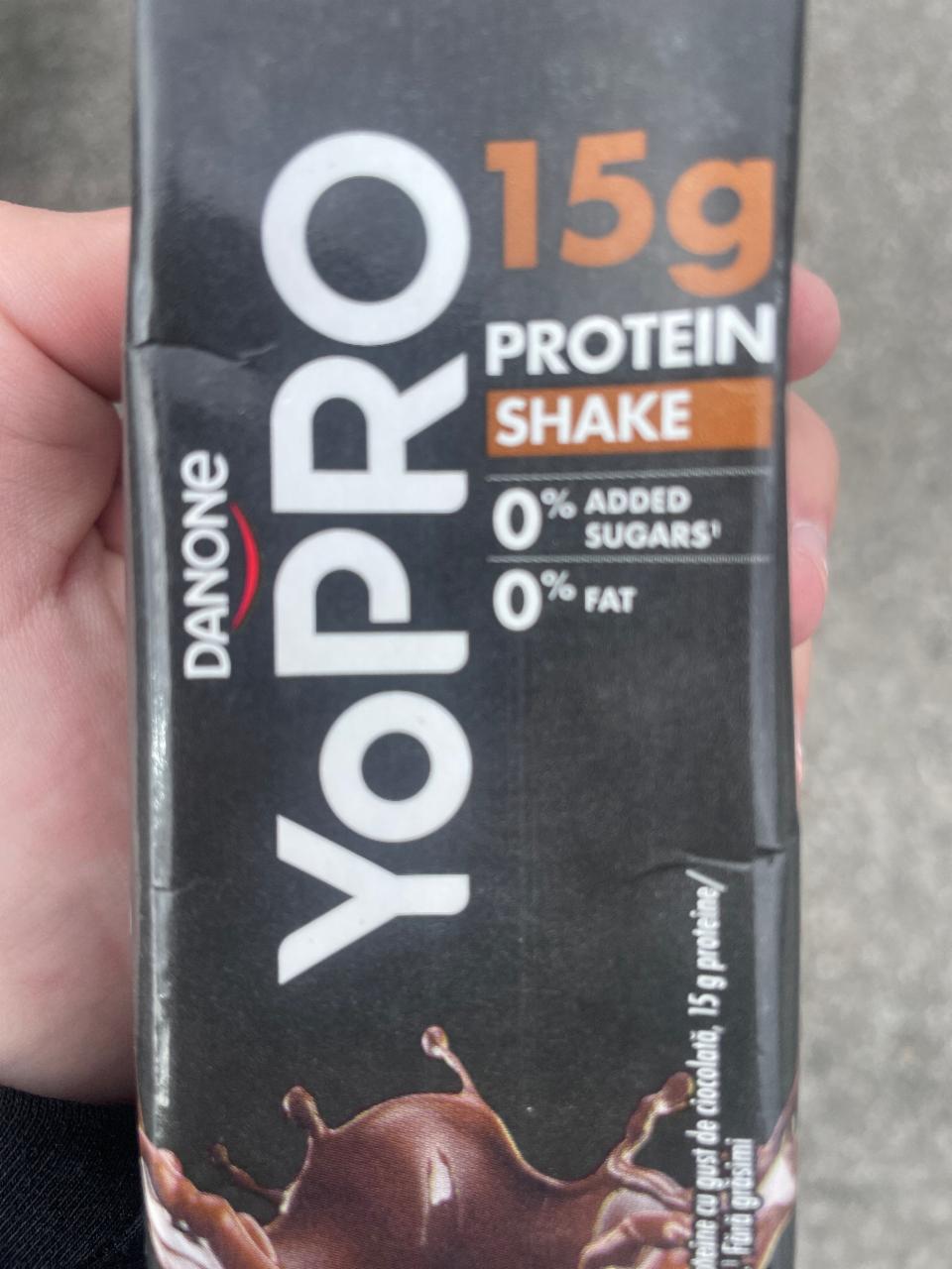 Фото - Protein shake chocolate flavour YoPro Danone