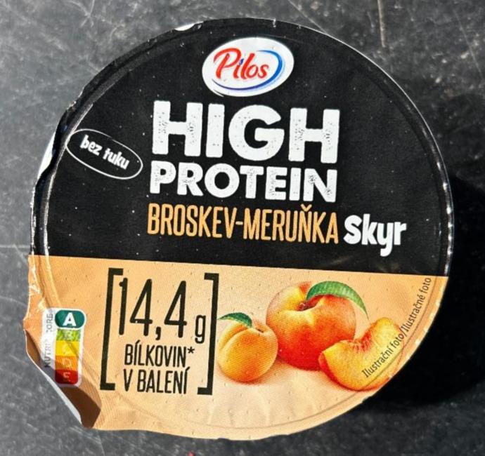 Фото - High protein broskev-meruňka skyr Pilos