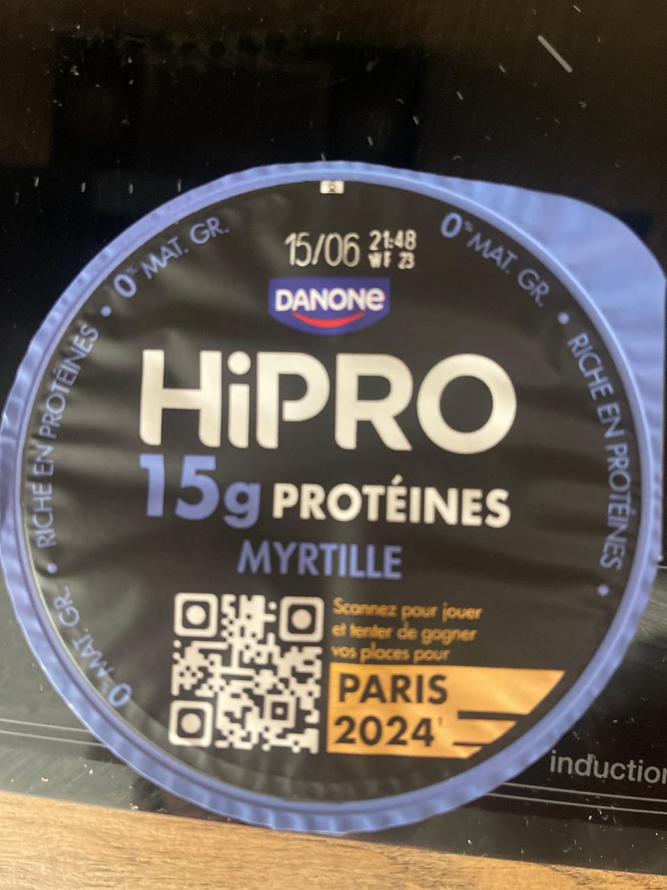 Фото - Hipro 15G Protéines Myrtille Danone