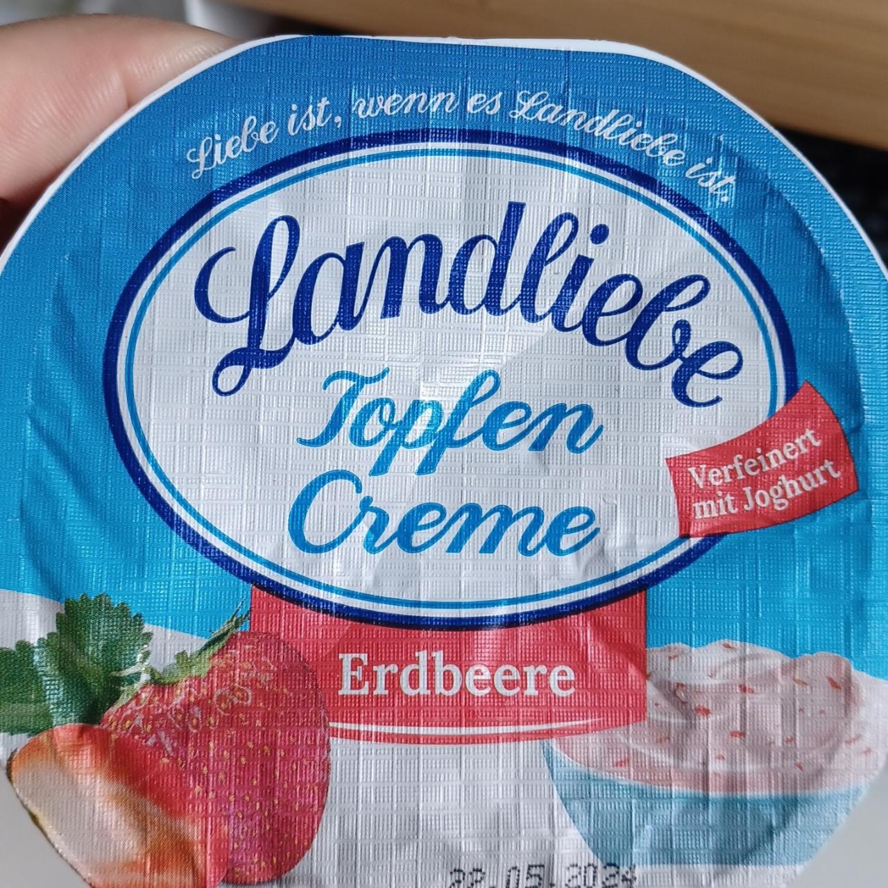 Фото - Topfen Creme Erdbeere Landliebe