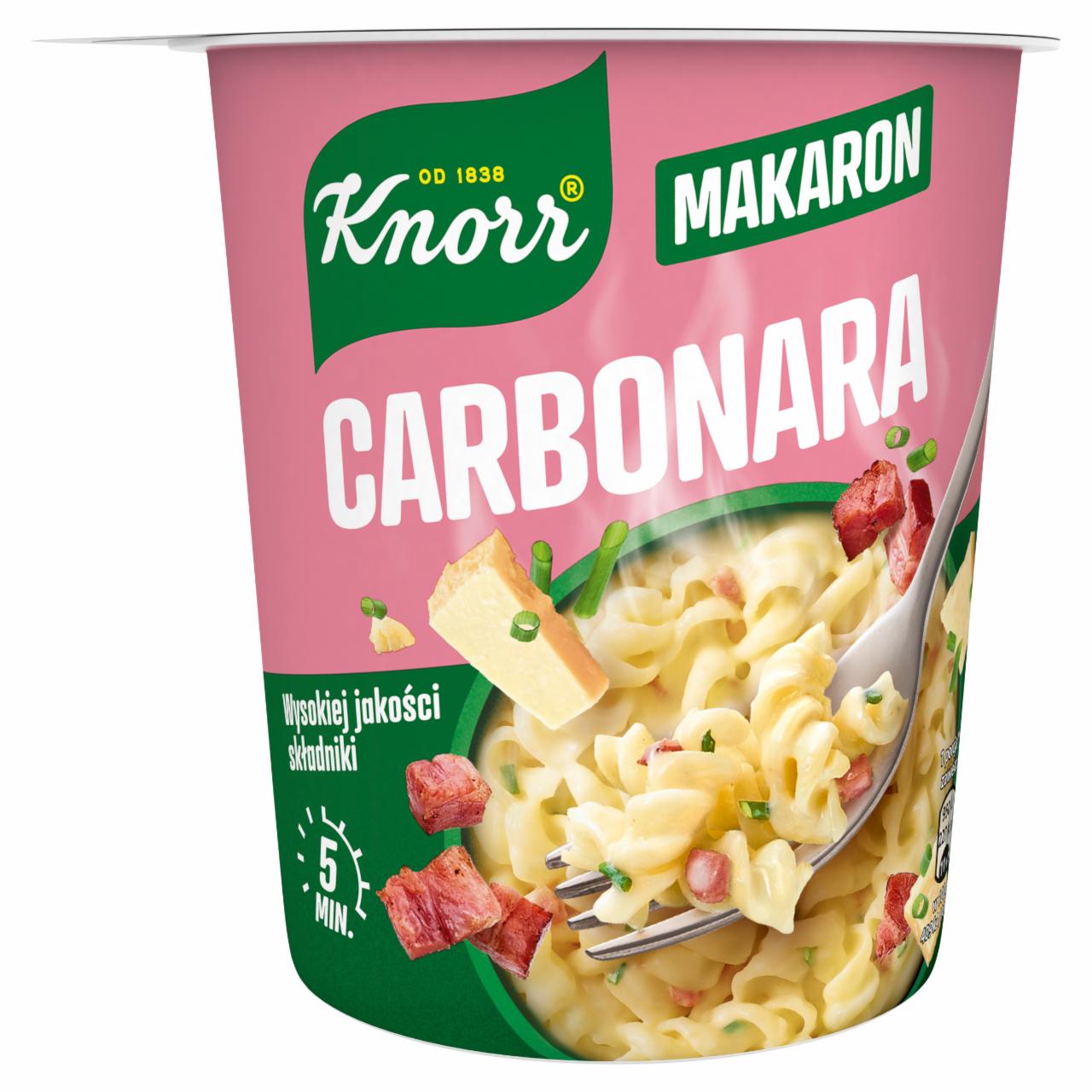 Фото - Danie Makaron Carbonara Knorr