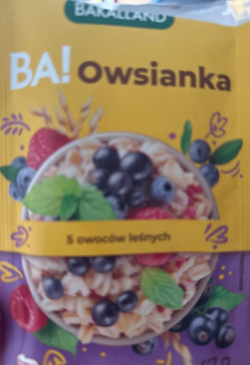 Фото - Owsianka z 5 owocami leśnymi Bakalland Ba!