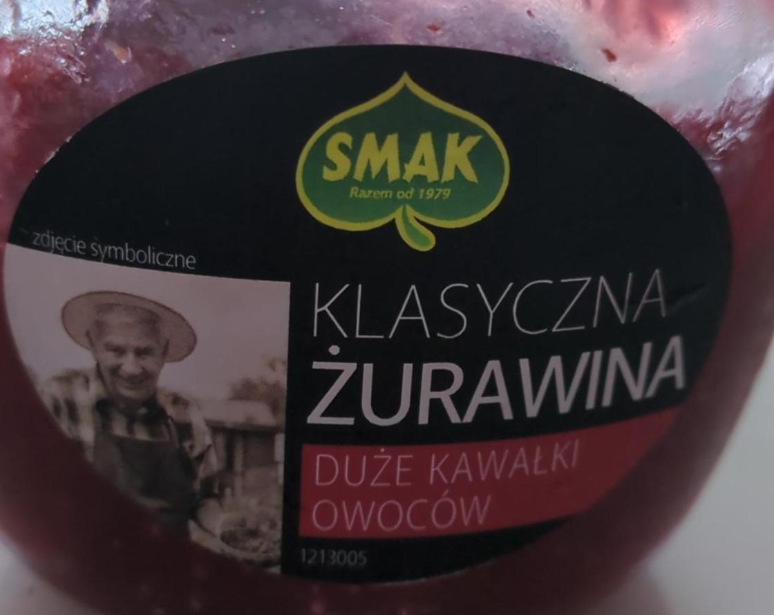 Фото - Klasyczna zurawina duże kawałki owoców Smak