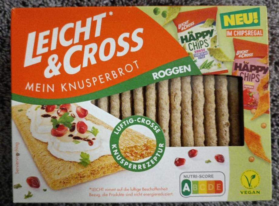 Фото - Knusperbrot mit 70% Roggen Leicht and Cross