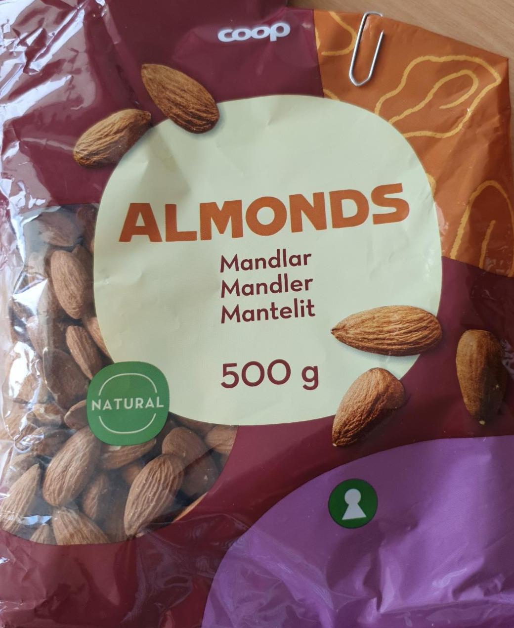 Фото - Almonds mandlar Coop