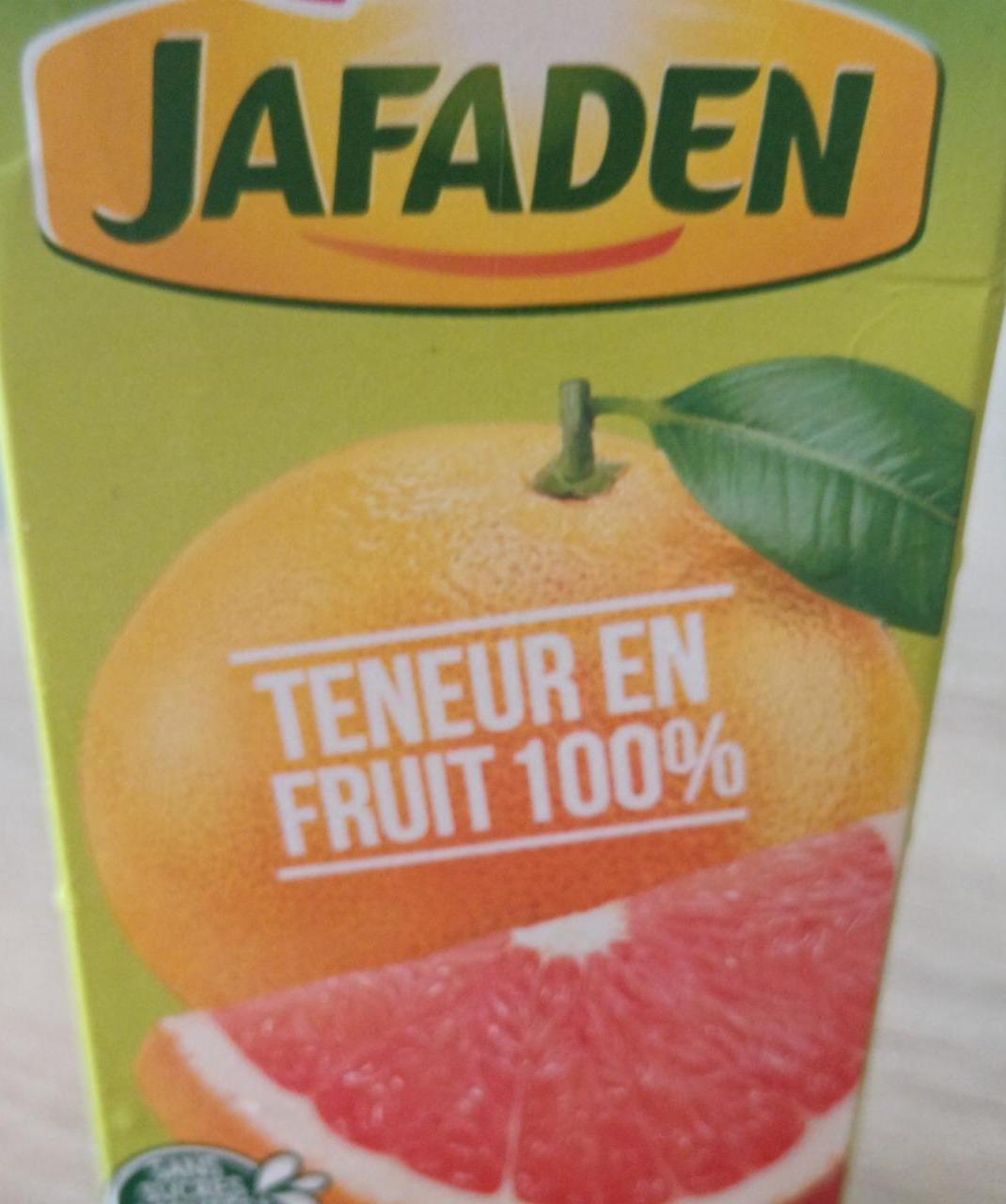 Фото - Teneur en fruit 100% Jafaden