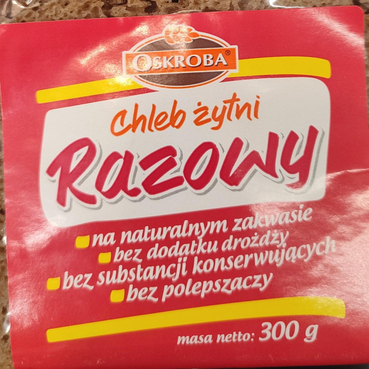 Фото - Chleb żytni razowy Oskroba