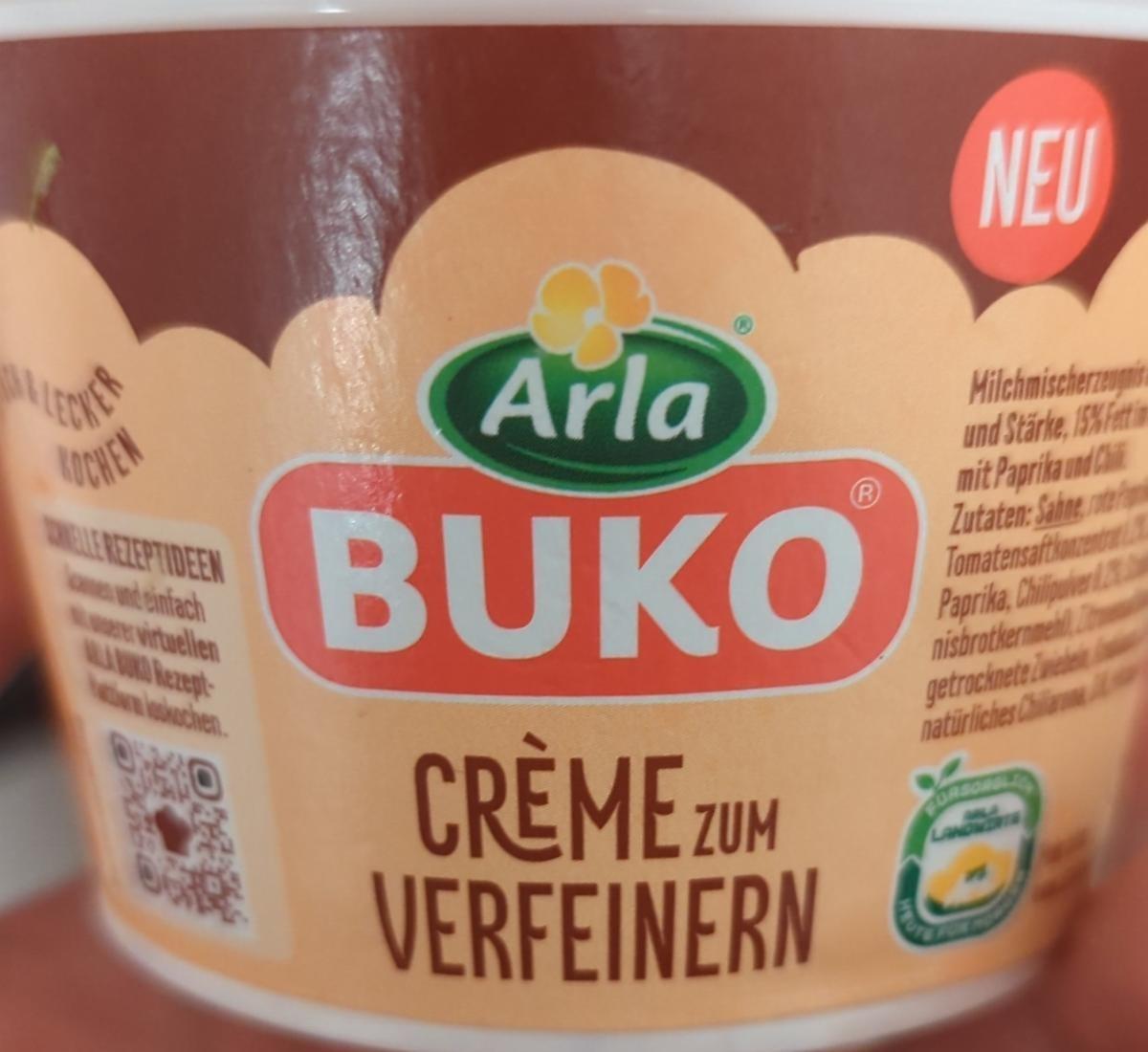 Фото - Crème zum verfeinern Buko Arla