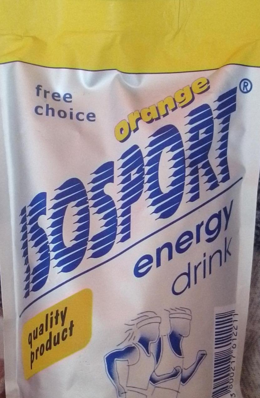 Фото - Free choice orange energy drink IsoSport