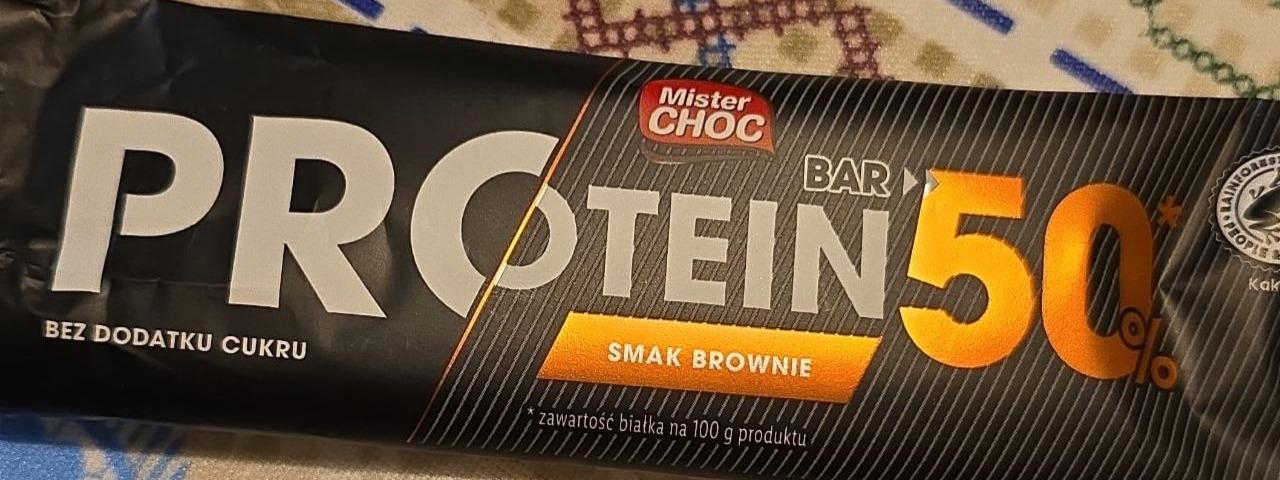 Фото - Protein bar smak brownie Mister Choc