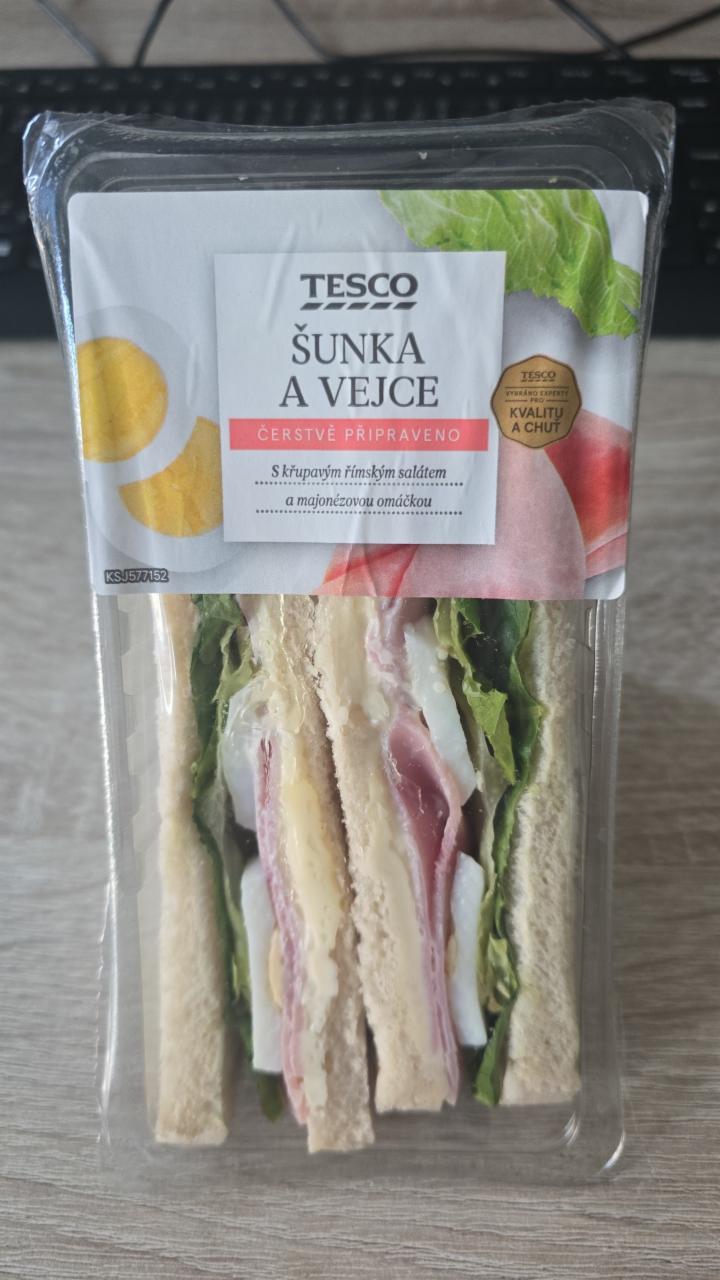 Фото - Sandwich šunka a vejce Tesco