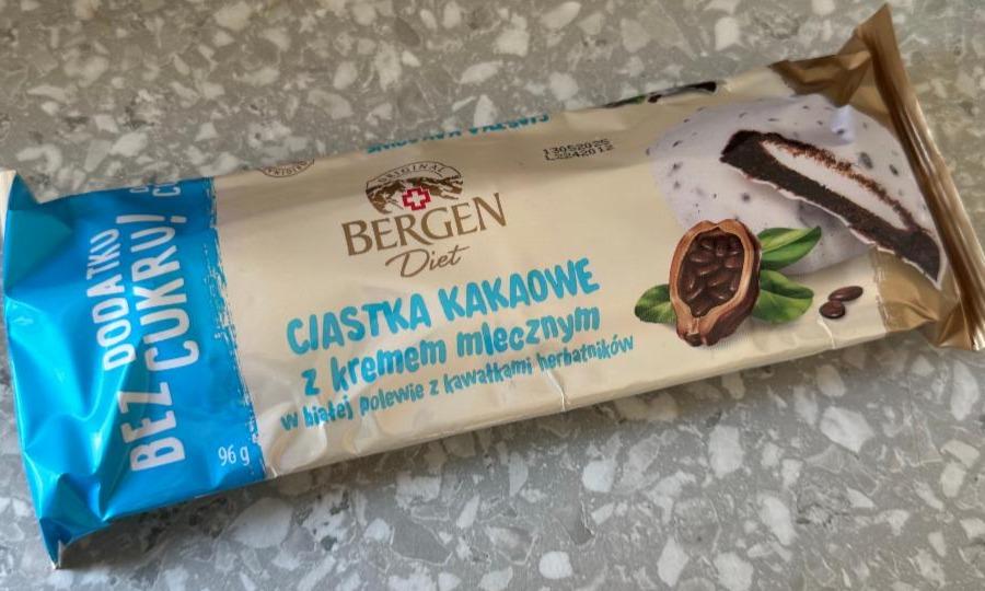 Фото - Ciastka kakaowe z kremem mlecznym Bergen diet