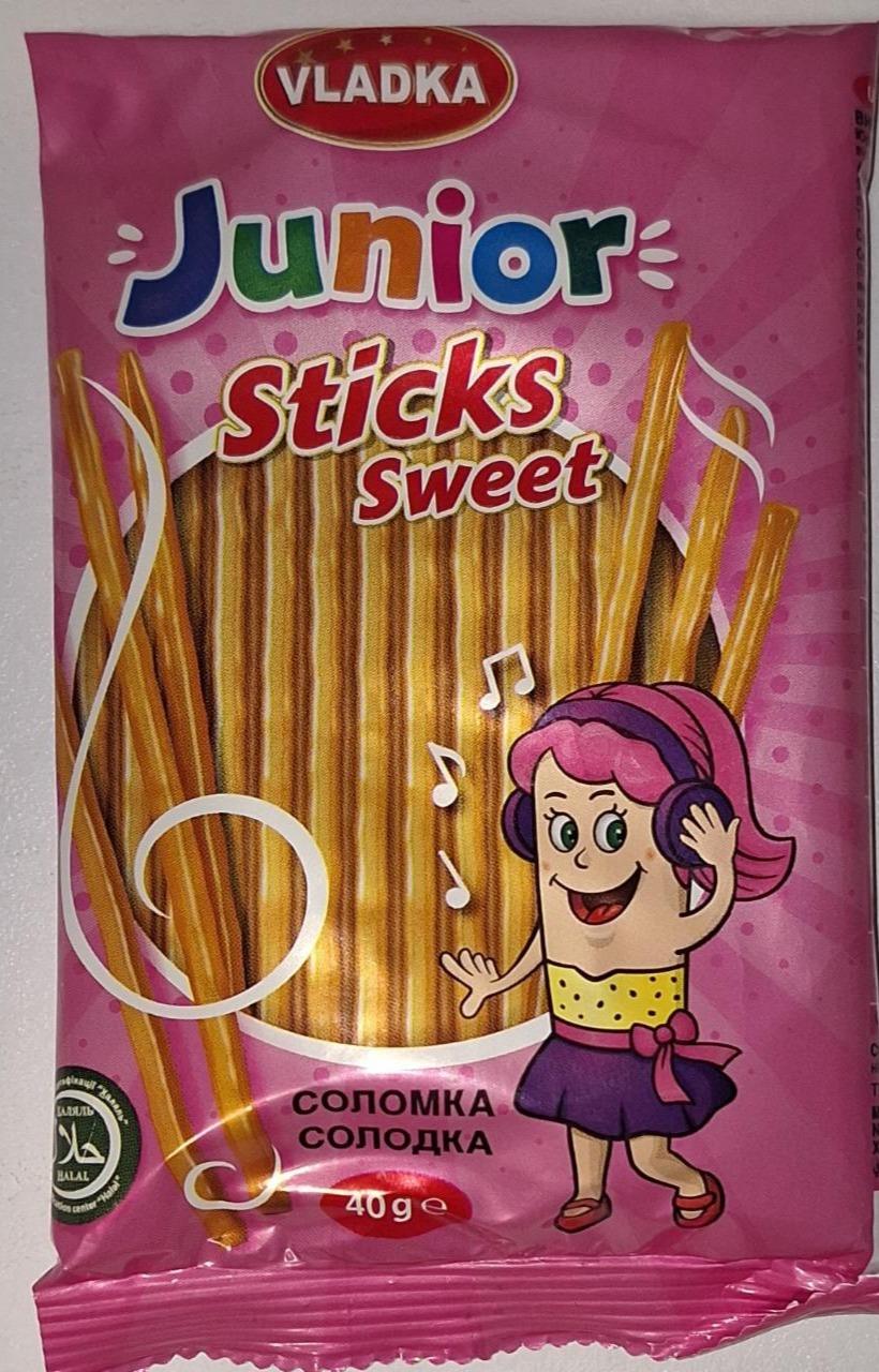 Фото - Соломка сладкая Junior Sticks Sweet Vladka