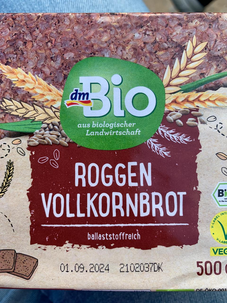 Фото - Roggen vollkornbrot DM Bio