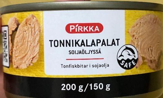 Фото - Tonnikalapalat tonfiskbitar i sojaolja Pirkka