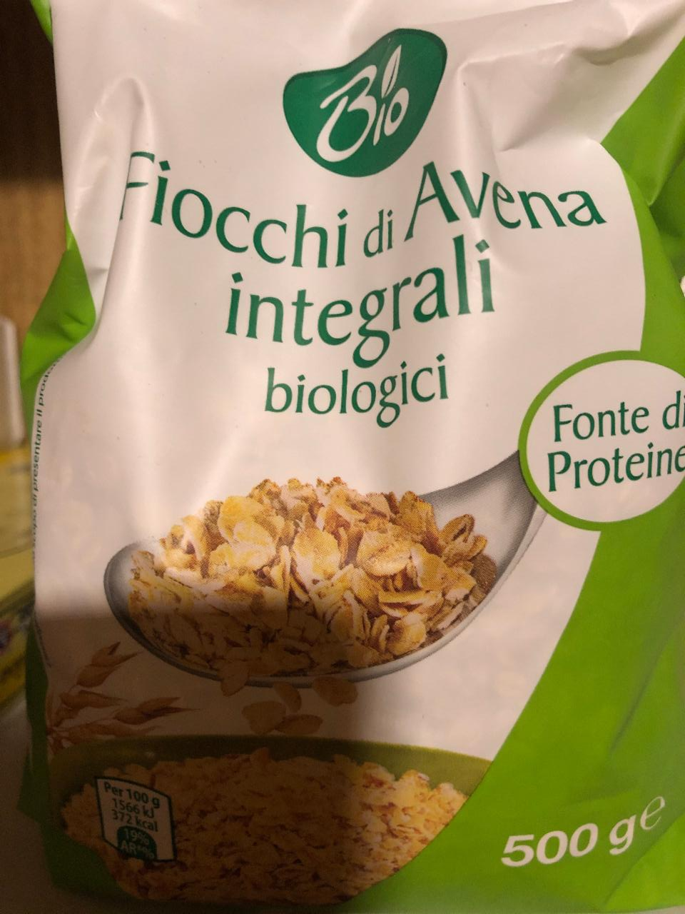 Фото - Fiocchi di avena integrali biologici bio