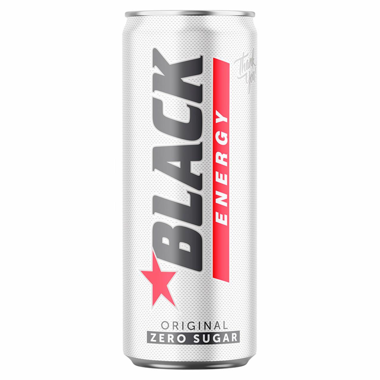 Фото - Напиток энергетический без сахара Original Black Zero Sugar Energy Drink