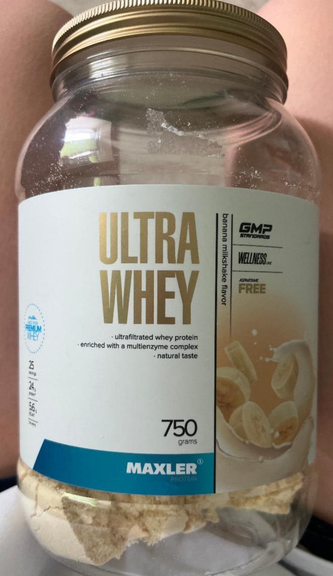 Фото - Ultra whey banana milkshake flavor Maxler