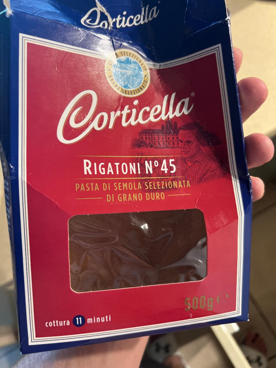 Фото - Макароны Rigatoni №45 Corticella