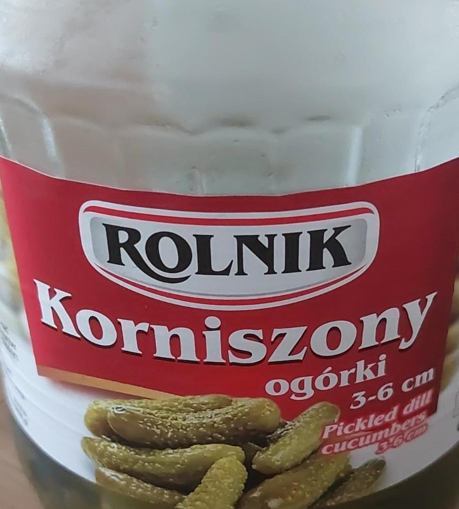 Фото - Korniszony ogorki 3-6 cm Rolnik