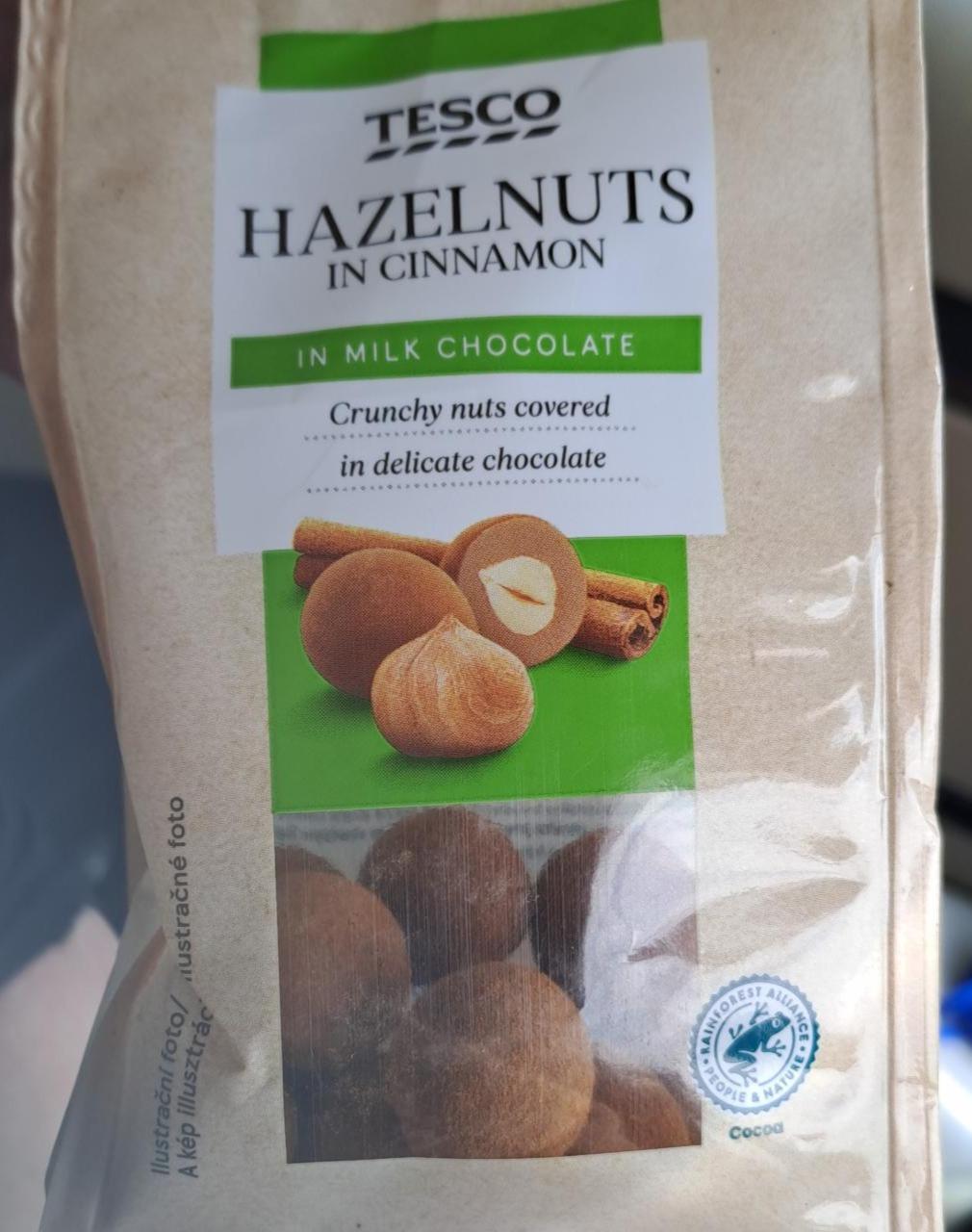 Фото - Hazelnuts in cinnamon in milk chocolate Tesco