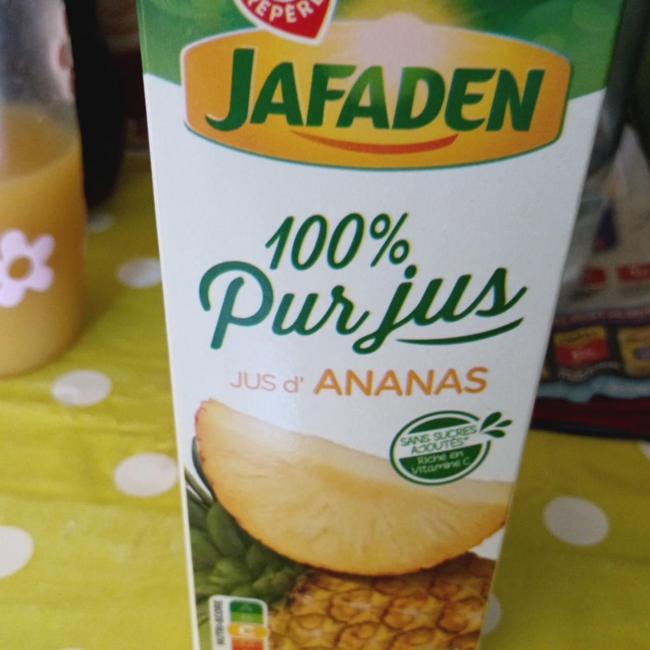 Фото - 100 % pur jus d'ananas Jafaden