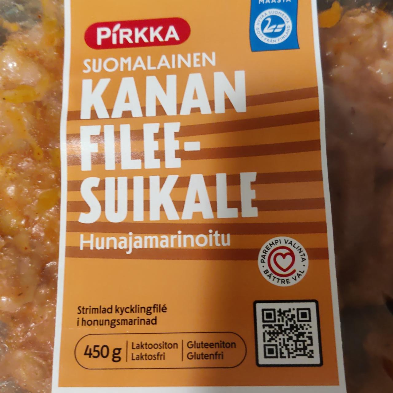 Фото - Suomalainen Kanan Fileesuikale Hunajamarinoitu Pirkka