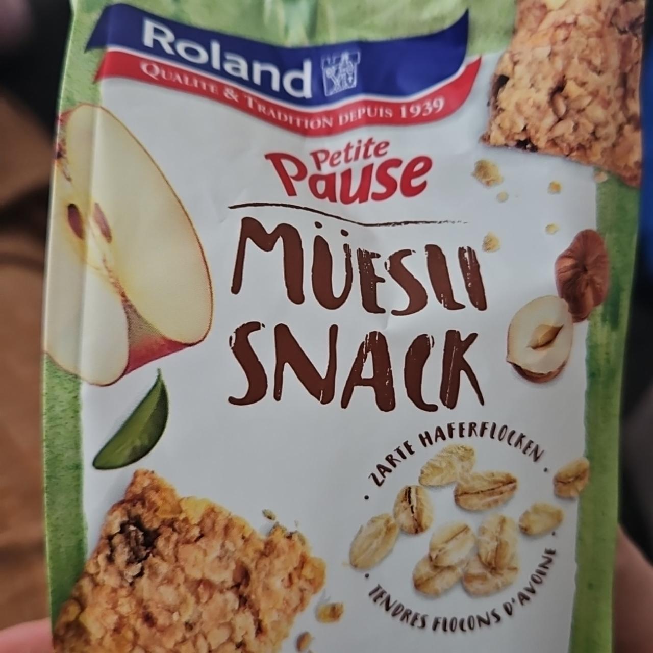 Фото - Muesli snack Roland