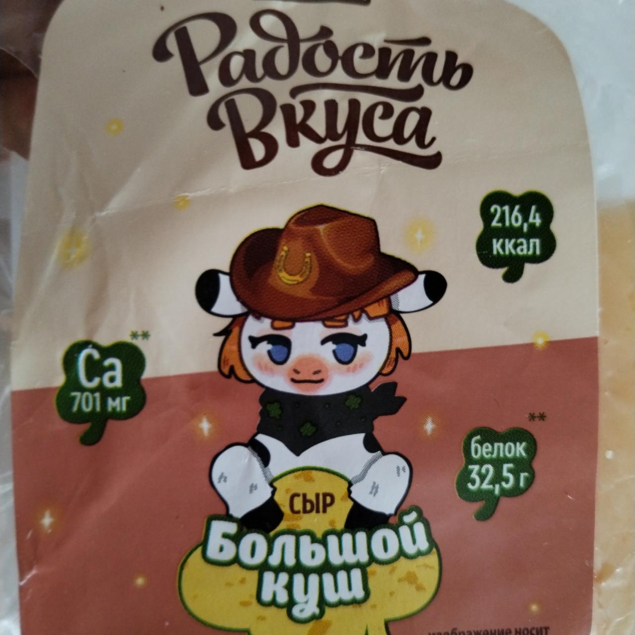 Фото - Сыр 20% Большой куш Радость вкуса