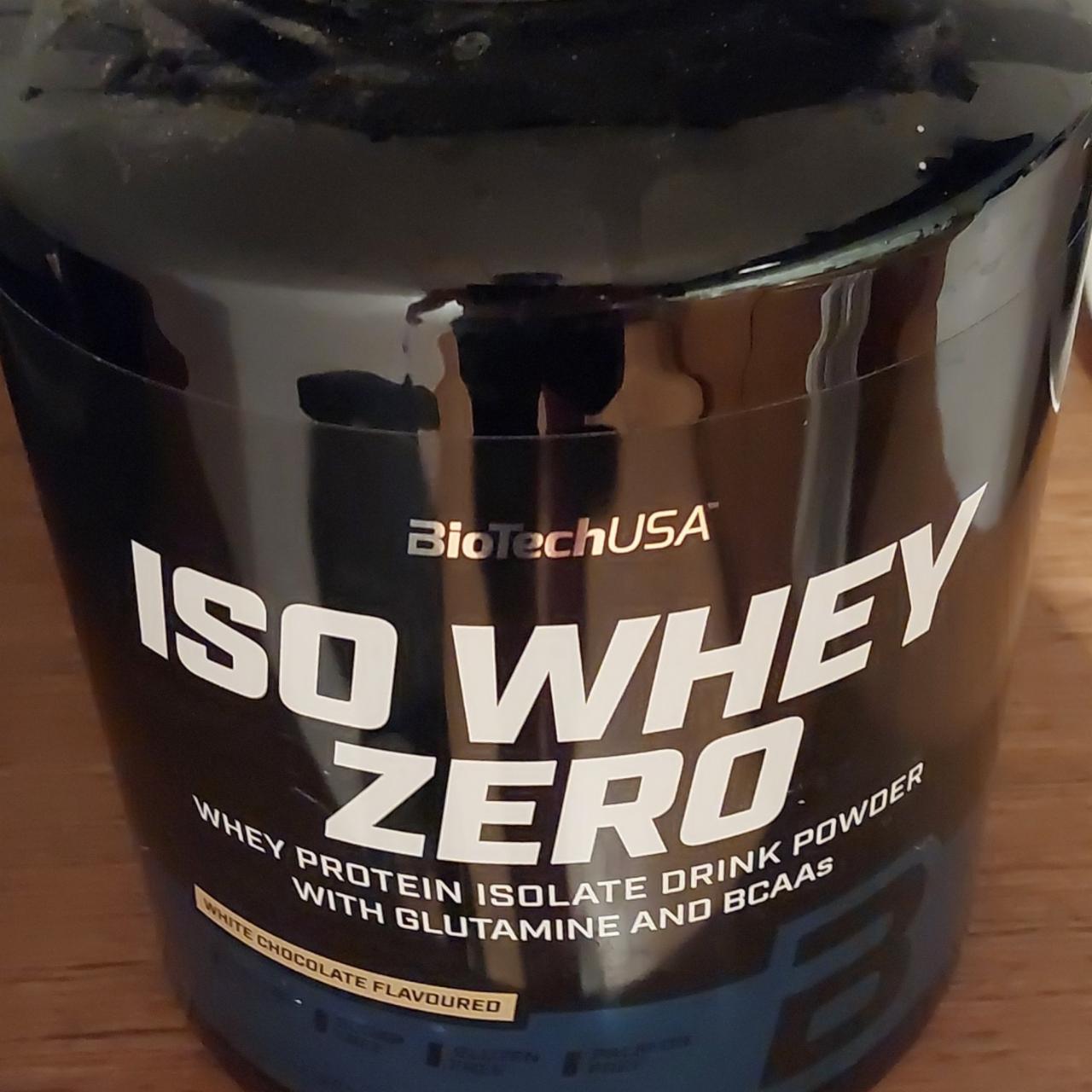 Фото - Протеин Iso Whey Zero Белый шоколад BioTech USA