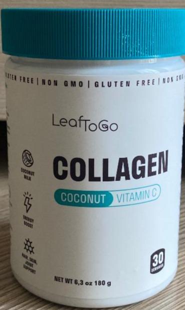 Фото - Collagen coconut vitamin C LeafToGo