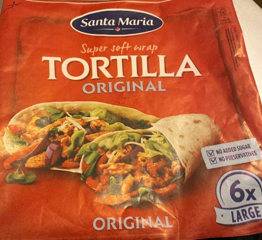 Фото - Tortilla тортилья оригинальная мягкая Santa Maria