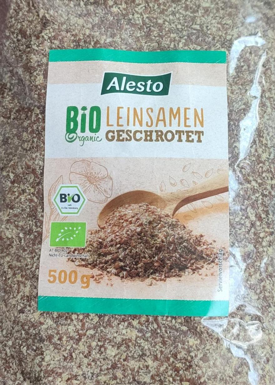 Фото - Bio organic leinsamen geschrotet Alesto