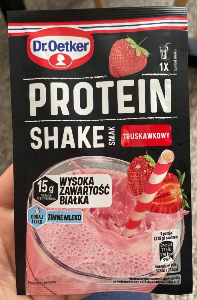 Фото - Protein Shake smak truskawkowy Dr.Oetker