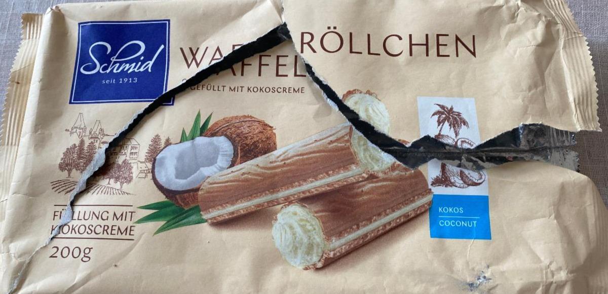 Фото - Waffel mit kokos creme Schmid