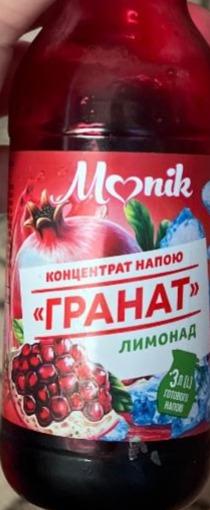 Фото - Концентрат напитка гранат лимонад Monik